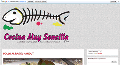 Desktop Screenshot of elcocineroandaluz.es
