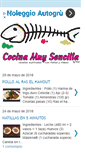 Mobile Screenshot of elcocineroandaluz.es