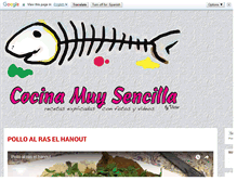 Tablet Screenshot of elcocineroandaluz.es